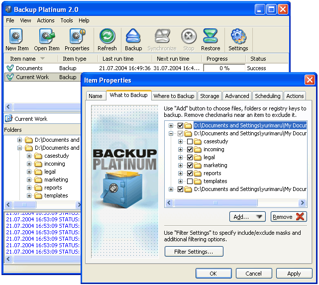 backup, software, data, dvd, outlook, file, cd, utility, network, windows, program, ftp